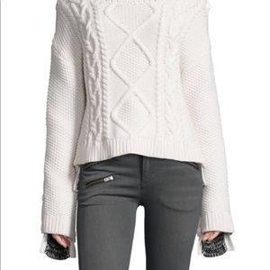 Rag and Bone cable knit sweater